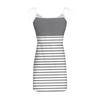 Women's Fashion Summer  Printed Loose Sleeveless Pocket V-Neck Dress