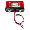 Car License Number Plate Light Universal 4 LEDs 12V 24V Car Truck Trailer License Plate Rear Tail Light License Lamp