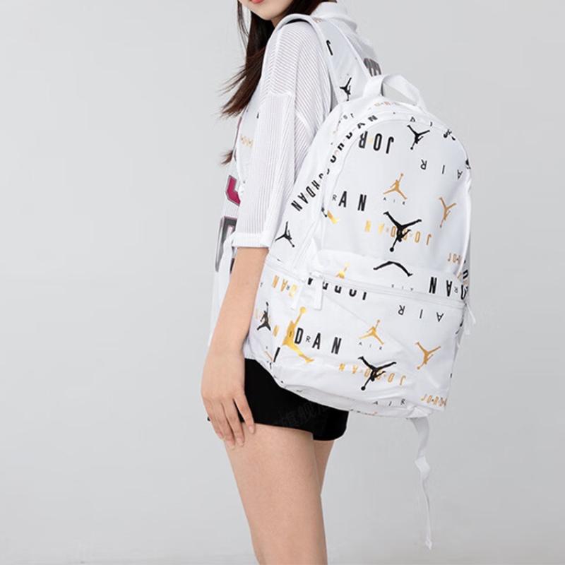 Jordan Polyester Backpack Regular Unisex White Jordan JD2143004GS-002