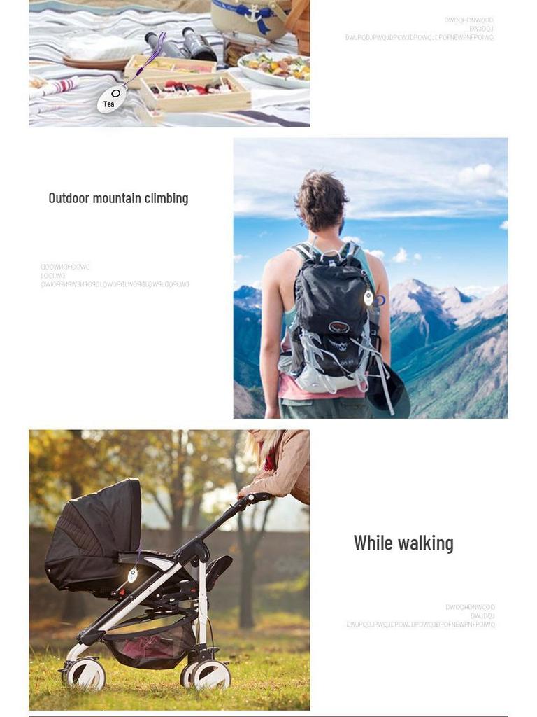 Portable USB Rechargeable Electronic Mosquito Repeller for Outdoor Use