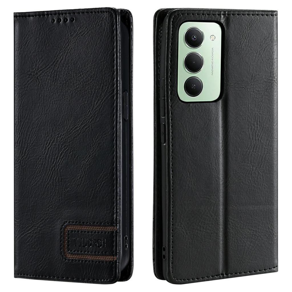 For Xiaomi Redmi 15 5G (Global) (169mm) Leather Case RFID Blocking Wallet Stand Phone Cover