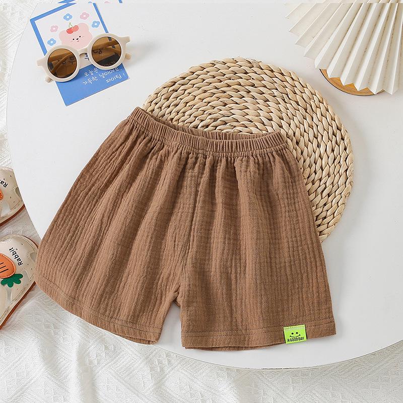 

Детские шорты летние детские штаны Five Point для мальчиков и девочек короткие штаны для девочек и мальчиков 90cm кофейный