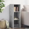 VidaXL Buffet Concrete Grey 30x41x93 Cm Engineered Wood 846344