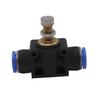 Pneumatic SA4/6/8/10 Pipe One-Way Throttle Valve Air Hose Connector