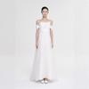 Korean Version of Simple Tube Top Wedding Dress Super Fairy Retro Sweet White Travel Photography Light Wedding Dress Out Dress Women