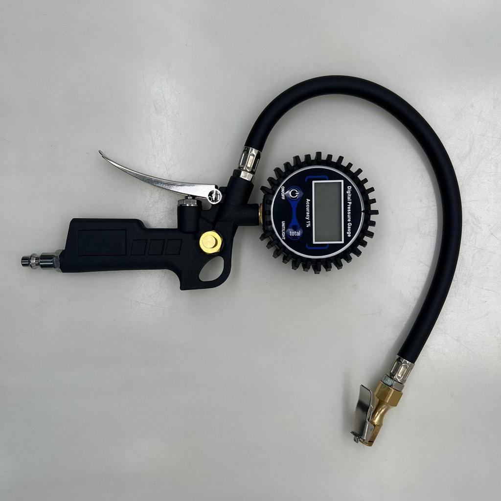 LED LCD Digital Tire Pressure Gauge and Inflator with Night Light
