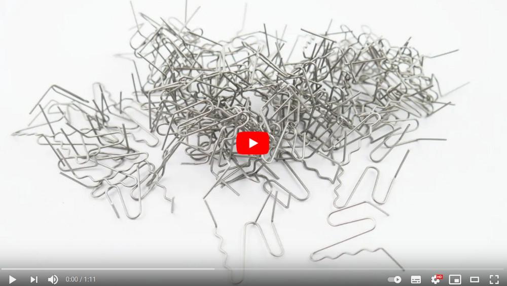 RS46 staples staples for welding plastic for PLASTIC STITCHING MACHINE 100 pcs