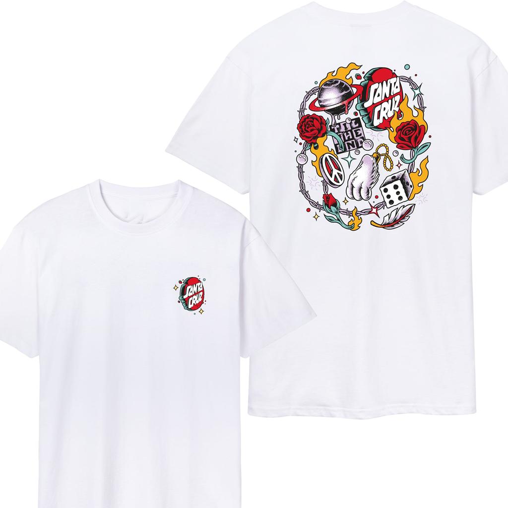 Fashion Brand Casual Summer Cotton Printed T-shirt Sports Loose Short-sleeved Breathable Top Street Clothing Breathable Unisex