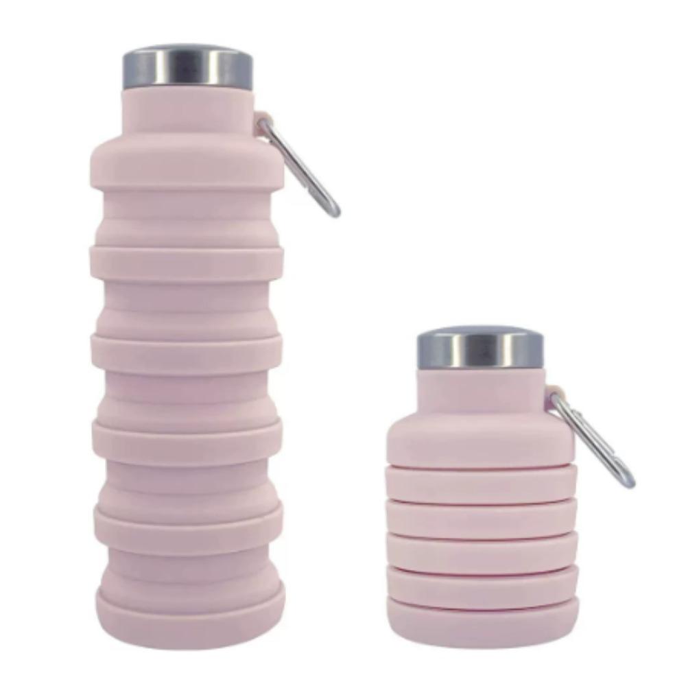 Portable Silicone Water Bottle Retractable Folding Coffee Bottle Cups E Outdoor Travel Tools Collapsible Sport Bottles