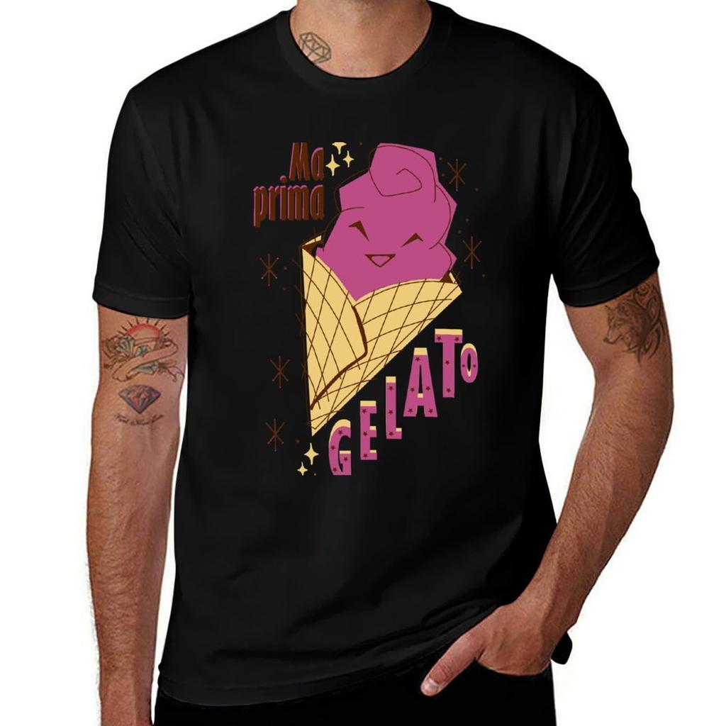 But First Gelato TShirt man t shirts for men casual man t shirts graphic TShirt