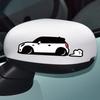 Auto Fenster Aufkleber Stoßstange Laptop Wasserdicht Dekorations Aufkleber Vinyl Folie Für MINI Cooper S One JCW F56 F55 F60 R56 R60 R61 F54