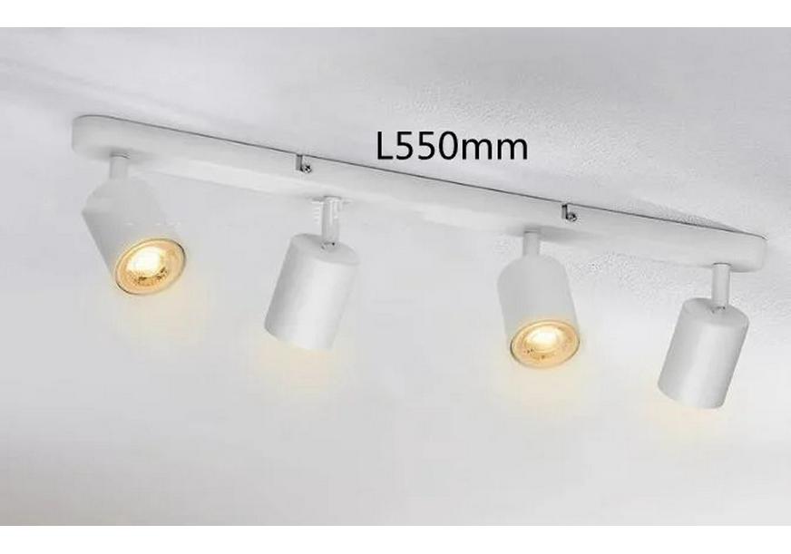Nordic Surface-Mounted GU10 Anti-Glare Rotatable Ceiling Spotlight for Living Rooms and Corridors