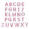 Colorful English Letter and Number Embroidery Patches for Clothing Accessories
