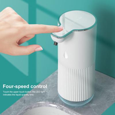 Bezkontaktní dávkovač tekutého mýdla IPX5 Vodotěsný design Kapacita 350 ml USB dobíjecí Automatický