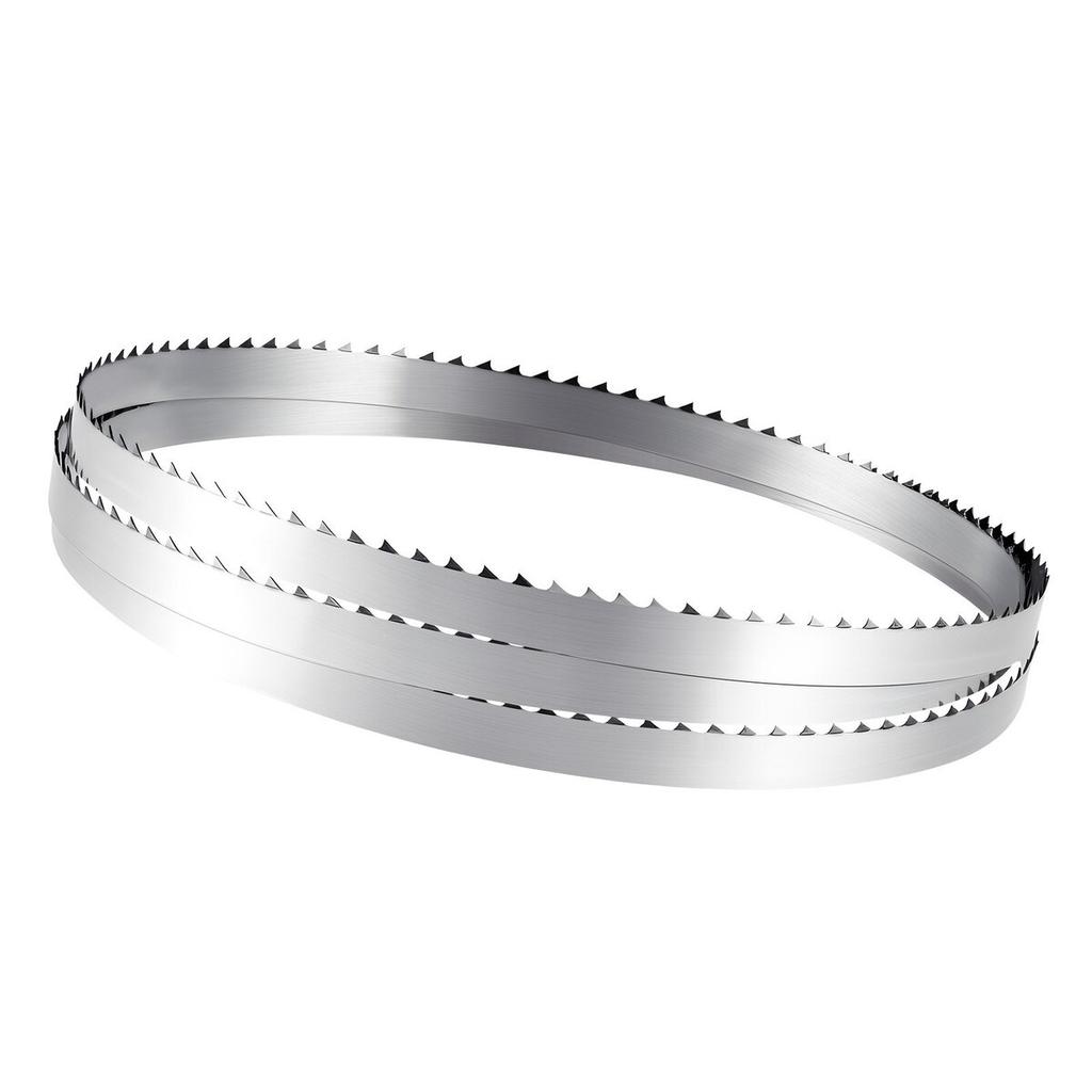 Bandsaw Blade, 1832 mm Length, 4 TPI Band Saw Blade with 18 HRC Hardened Sharp Teeth, SK5 High-Strength Carbon Steel, 12.7 mm Width, Replacement for