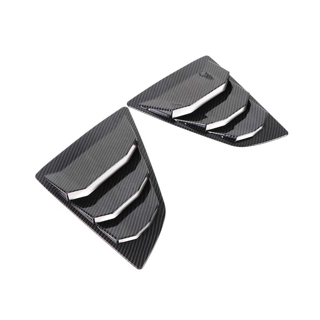 Hcilloend Nissan Fairlady Z Z34 2008-2020 Louver Cover Rear Side Window Louver Shutter Side