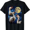 Goose Howling At Moon T-Shirt