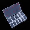Nail Art 1000-Piece Semi-Transparent Tip Storage Box