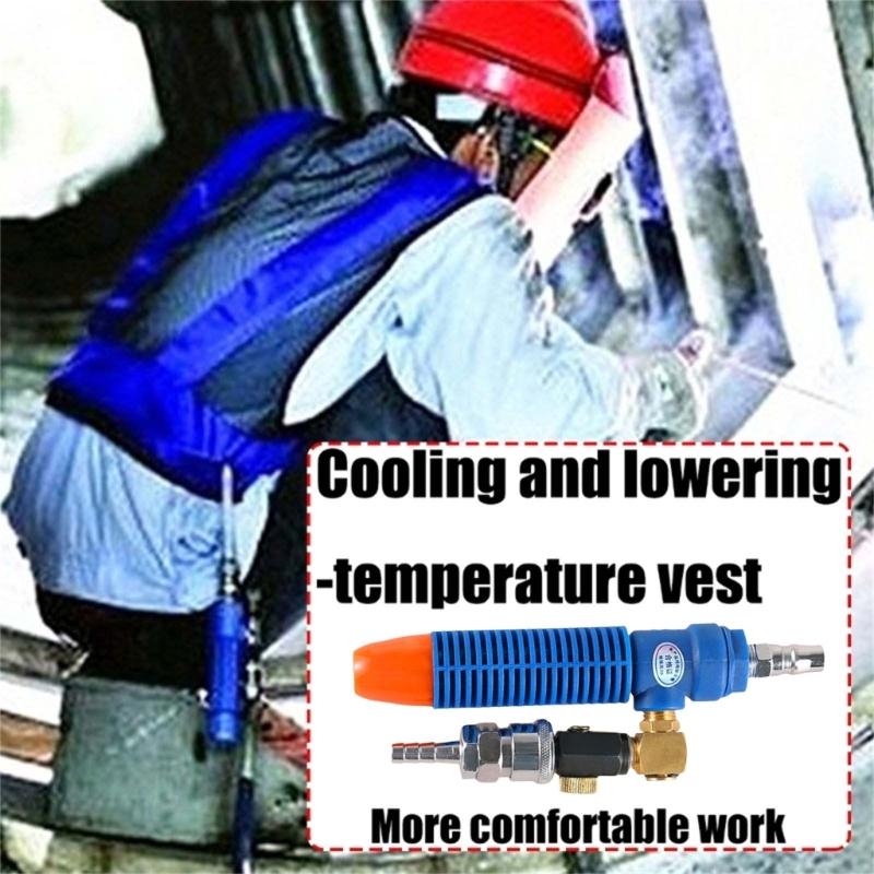 Efficiently designs Nylon Cooling Waist Belt with 360 Degree Air Intake & 3B Quick Connection Mechanism for best Cooling
