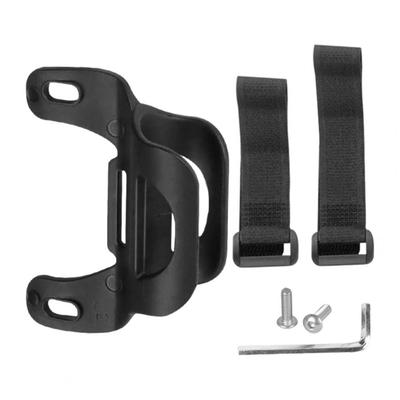 Bicycle Inflator Support with Screws Wrench Nylon Strap Fix Pump Kettle Holder Frame Mounted Portable Bicycle Tire Pump Rack