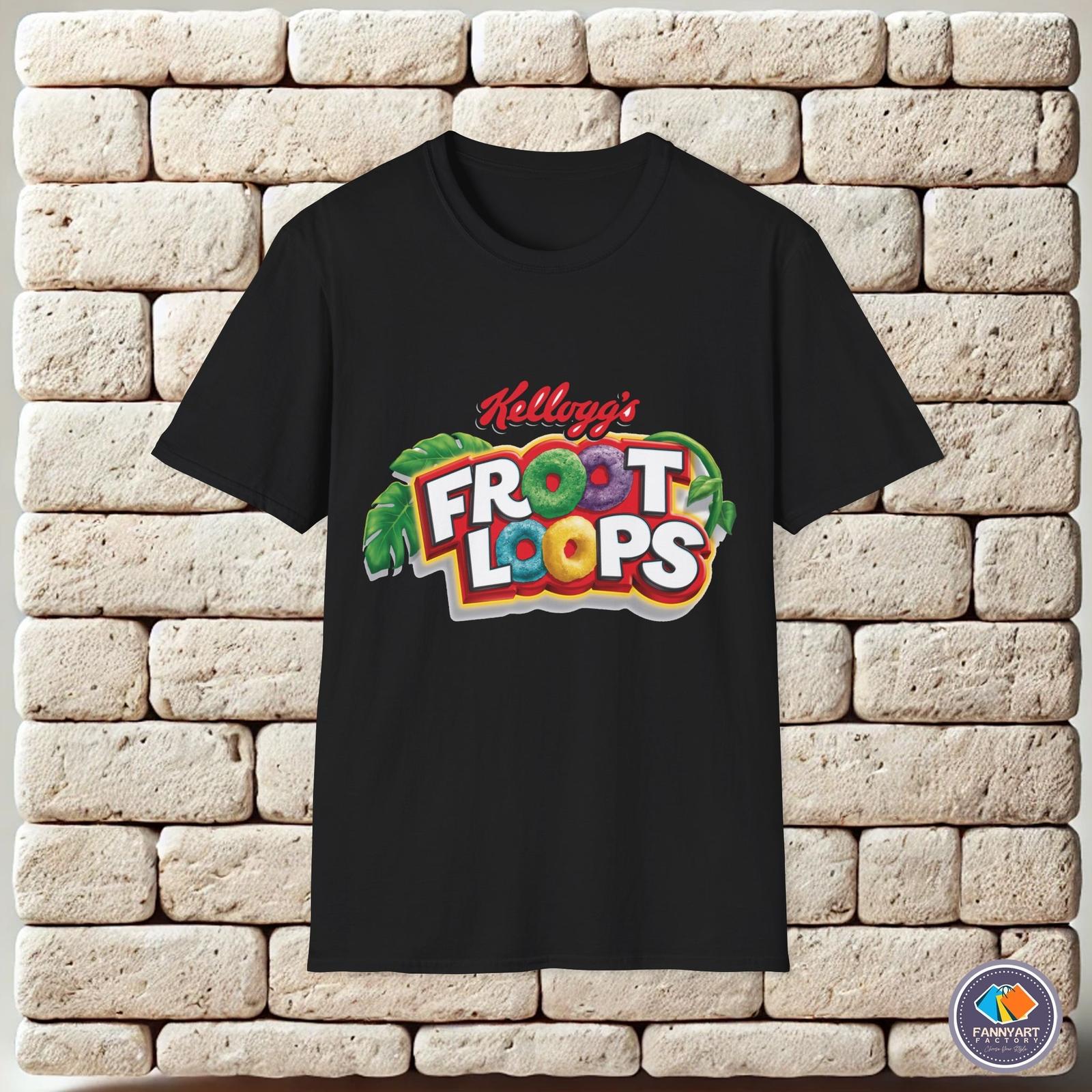 Froot Loops Logo Unisex T-Shirt XXXL