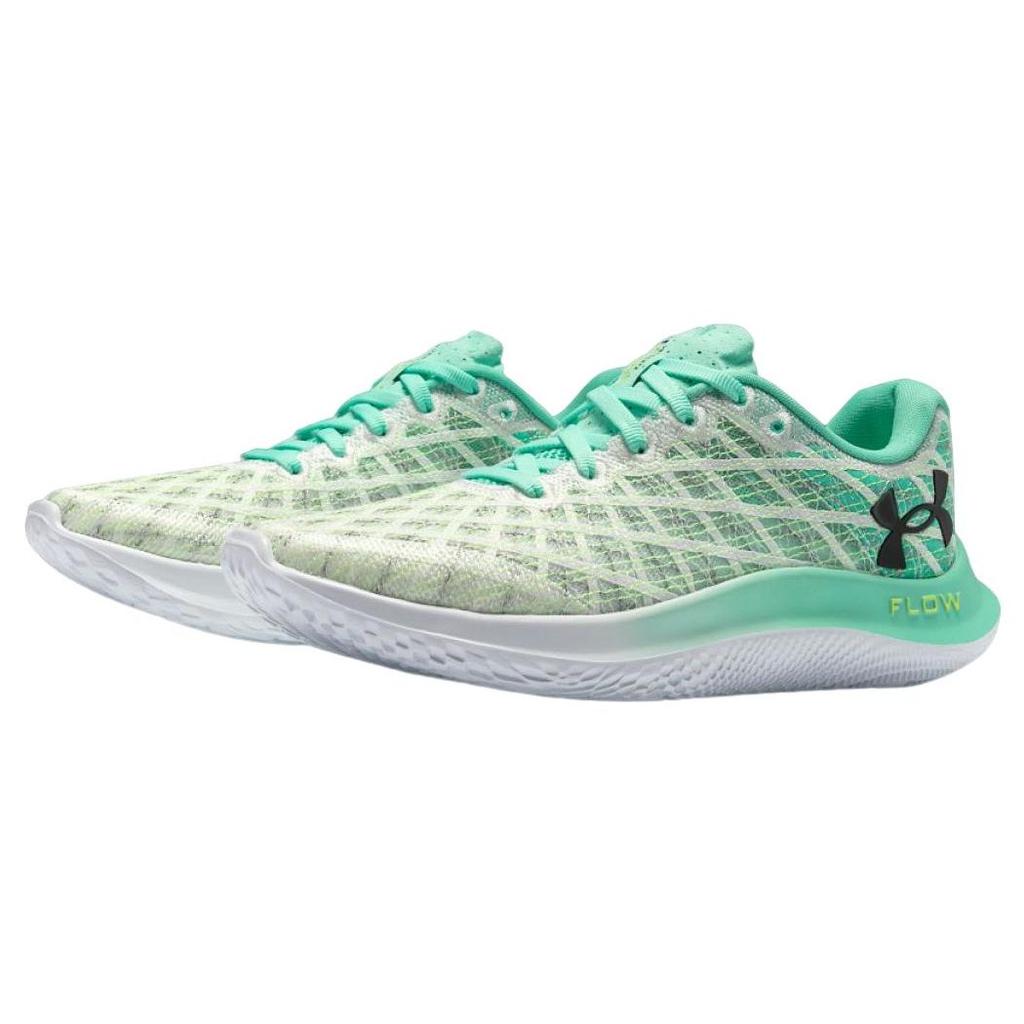 Under Armour Women's Flow Velociti Wind 2 White Green 3025662-106