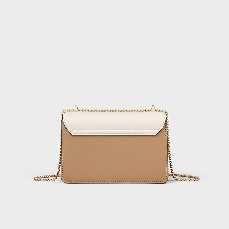 Bag Women's Autumn and Winter New Messenger Bag Chain Leather Women's Bag High-end Single Shoulder Small Square Bag Luggage