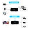 VAORLO 2 IN 1 Bluetooth 5.0 Verici Alıcı Kablosuz Adaptör Stereo Ses 3.5 MM AUX TV Kulaklık PC Dizüstü Bilgisayar Için