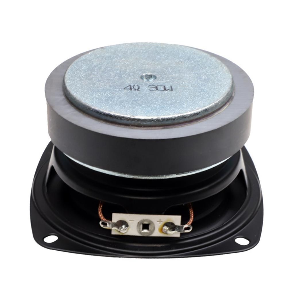 Haut-parleur sans fil 3,5 pouces 93 mm R Bass Sortie 30 W 4 Ohms Construction métallique Pour les passionnés de musique