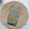 Fromthenon Cute Animal Flower Series Cloth Material Weeks Cover Weekly Diary Planner Notebooks Sleeve Office Stationery Supplies