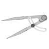 Wing Compass Caliper Leather Edge Spacing Taper Measuring Marking Divider Caliper 150mm