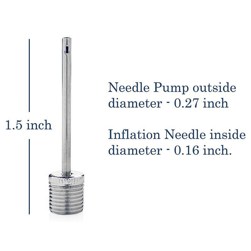 30PCS Ball Air Needle Stainless Steel Pump Pin Basketball Inflating Pump Needle Football Inflatable Air Valve Adaptors Nozzle