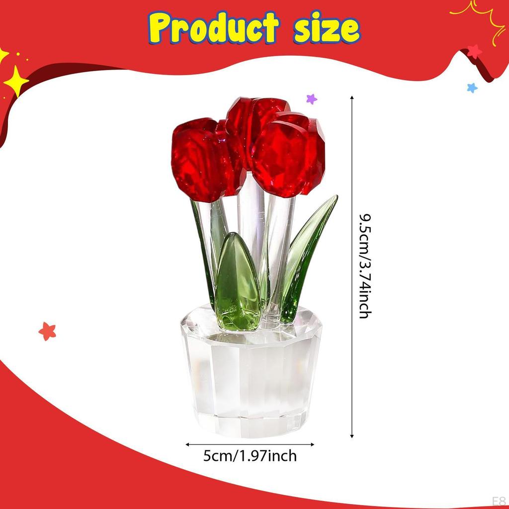 Rose Figurine Collectible Valentine's Wife Bouquet Romantic Flower