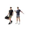 Li-Ning Plain Minimalist Sports Casual Round Neck Pullover Short Sleeve T-Shirt Men Tops Black ATSV071-1