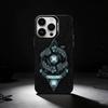 Twelve zodiac signs Phone Case For iPhone 17,16,15,14,13,12,11 Plus,Pro Max,XS,Colored silver phone case