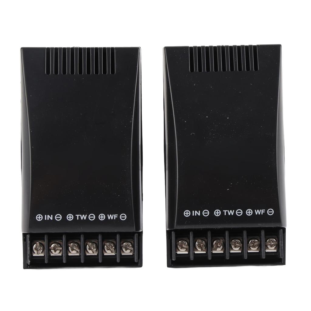 2Pcs Car Audio Crossover 2 Way 100W Output 12V Correct Sound ABS Shell Car Speaker Crossover for