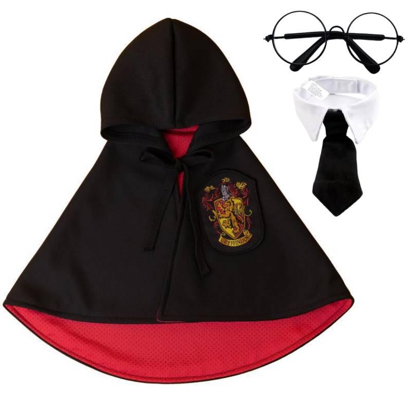 

Кот Гарри Поттер Плащ для собаки Одежда для питомца Академия Накидка Модные аксессуары L
