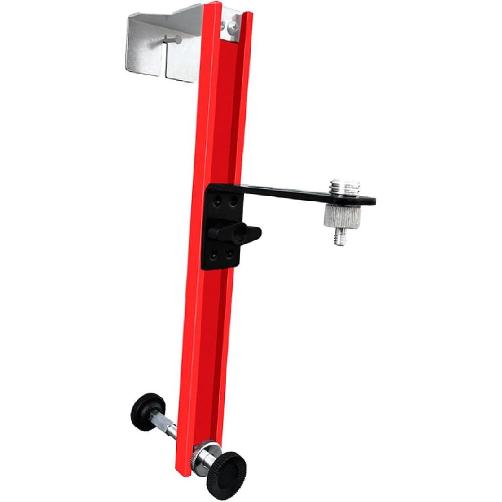 ViaGasaFamido Level Bracket Adjustable Height Leveling Wall Mount Aluminium Alloy Bracket Multifunctional Telescopic Rod Infrared Level Lifting