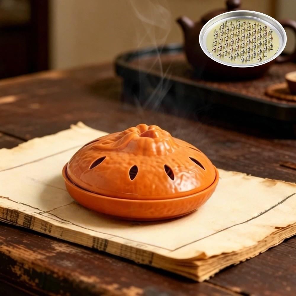 Elegant Mosquito Coil Tray Simple Incense Box Aromatherapy Burner  Desktop Decoration