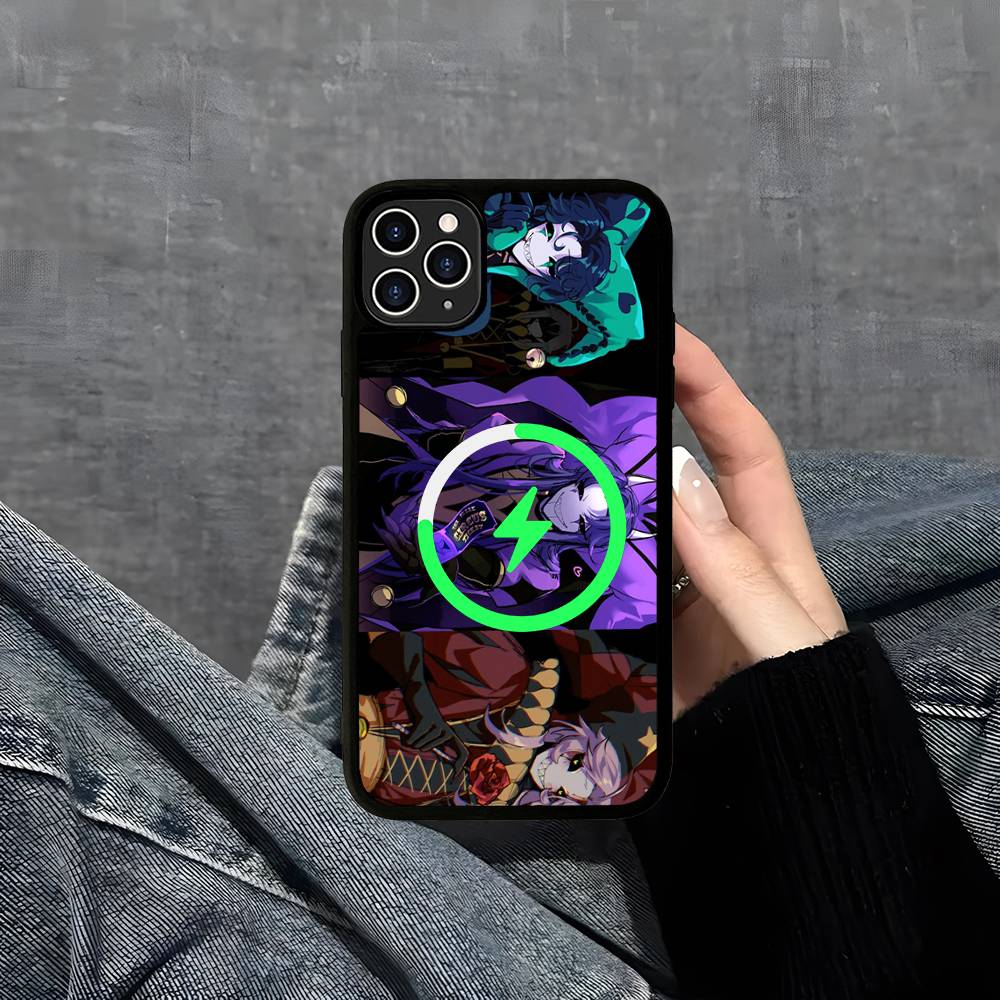 The Freak Circus Pierrot Game For Magsafe Magnetic Wireless Phone Case For iPhone 11 12 13 14 15 16 17 Pro Max Plus Cover