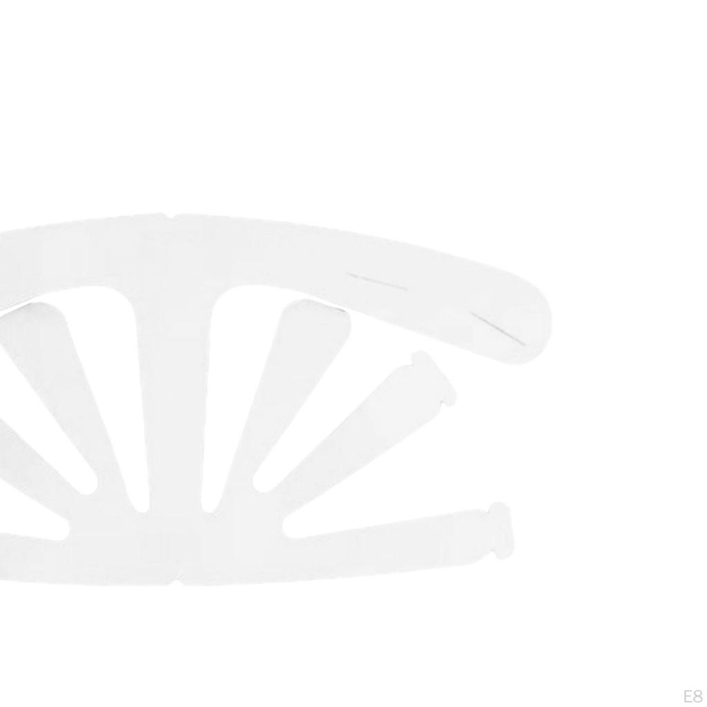 20 Pieces Hat Sweat Liners for Cap, Baseball Cap Liner, Absorbent Pad, Golf