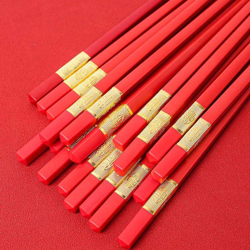 Alishan Festliche Chinesische Legierungs-Essstäbchen