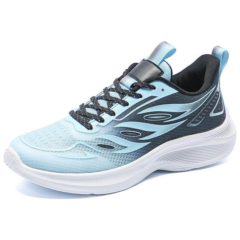 Spring-Summer Men's Plus Size Shock-Absorbing Running Shoes - Super Light and Casual