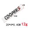 Car Rear Trunk Emblem Badge Stickers Decals for Mini Cooper S Paceman F56 R55 F55 F56 R58 R60 R61 F60 F57