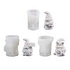 Candle Mold Diy Easter Gnome Handmade Soap Dripping Plaster Decoration Mold