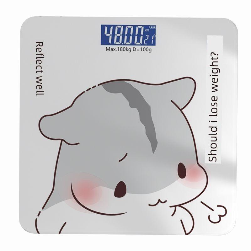 Accurate USB Rechargeable Electronic Weighing Scale, Accurate Home Health Scale, Human Body Scale, Adult Weight Loss Weighing Scale