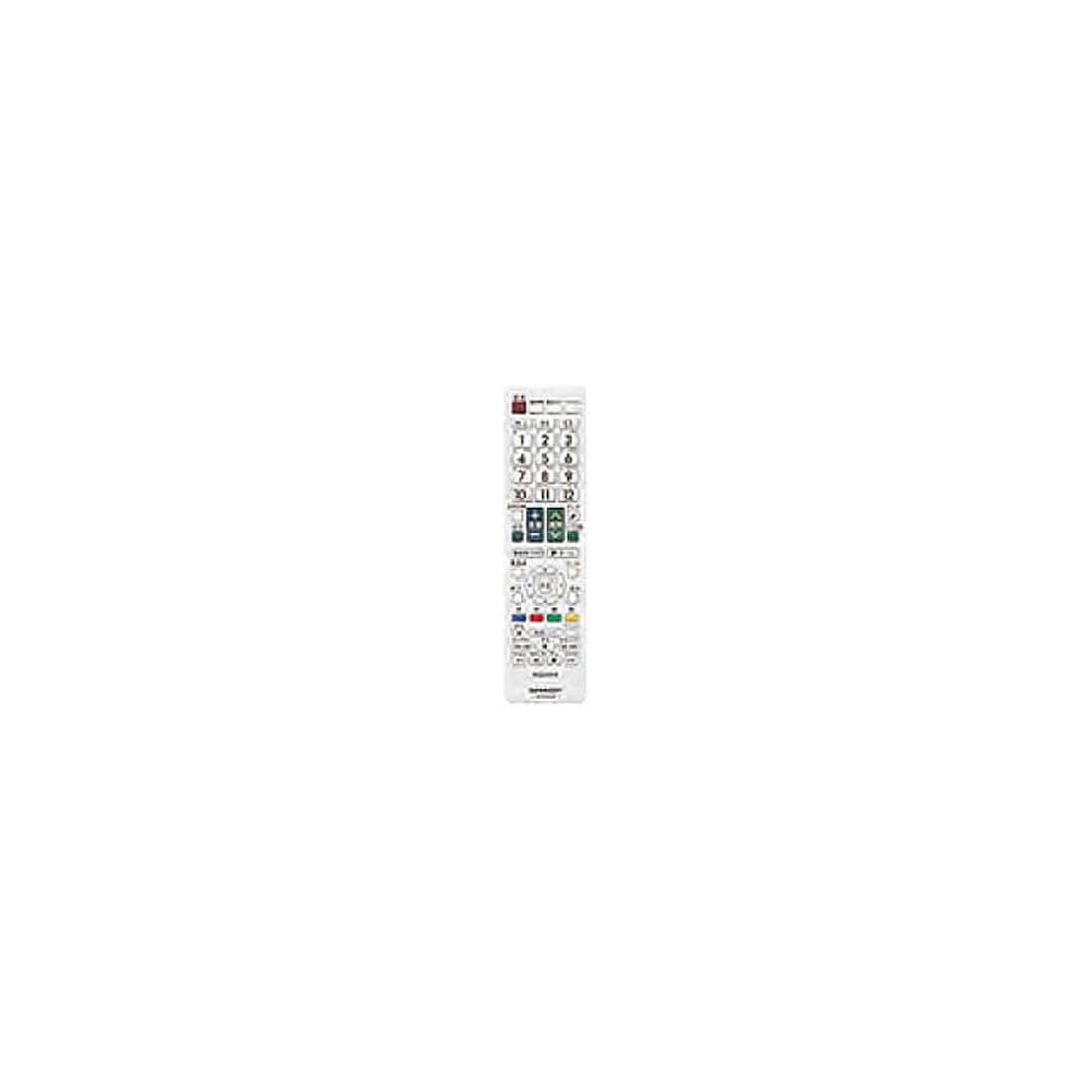Sharp LCD TV Remote Control (106380456) [Compatible Models] LC-32J10-W, LC-40J10-W