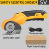 Portable Electric Fabric Cutting Machine Mini Electric Scissors Electric Rotary Fabric Cutter Household DIY Power Tools