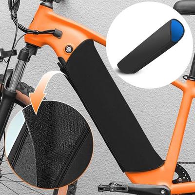 Ochranný kryt baterie pro elektrokolo Vysoce hustý Vodotěsný Neopren Odolný proti chladu/prachovému znečištění Ochrana rámu Univerzální pro elektrokolo