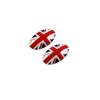 2pcs Union Jack Car Gear Shift Knob Panel Decoration Stickers Cover For Mini Cooper S JCW F54 F55 F56 F57 F60 Car-Styling